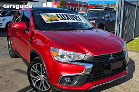 Red 2016 Mitsubishi ASX Wagon Xls (4Wd)