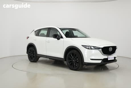 White 2021 Mazda CX-5 Wagon Gt Sp (Awd)