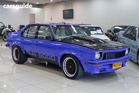 Blue 1977 Holden Torana Sedan Sl