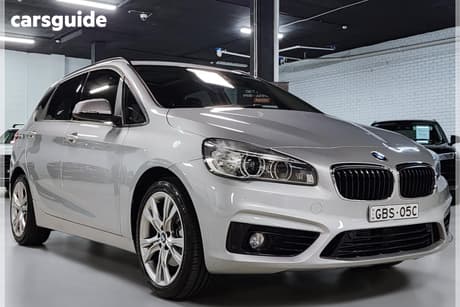 Silver 2015 BMW 220I Wagon Active Tourer Sport Line