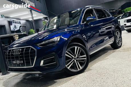 Blue 2021 Audi Q5 Wagon 40 Tdi Quattro Sport Mhev