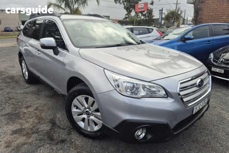 Silver 2016 Subaru Outback Wagon 2.0D