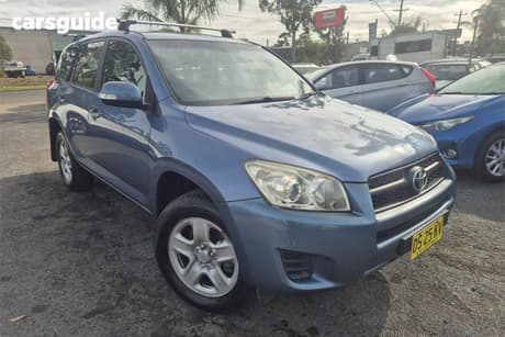 Blue 2009 Toyota RAV4 Wagon Cv (4X4)