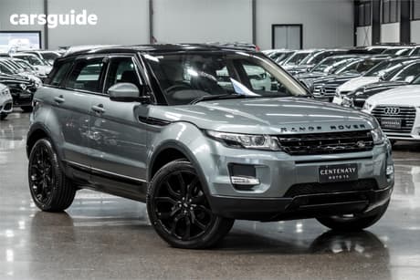 Grey 2015 Land Rover Range Rover Evoque SUV TD4 PURE TECH 4X4