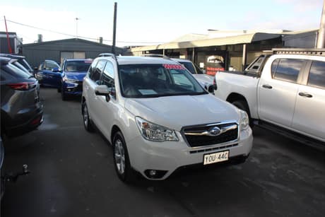 White 2015 Subaru Forester Wagon 2.5I-L