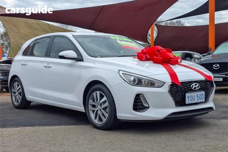 White 2018 Hyundai I30 Hatchback Active