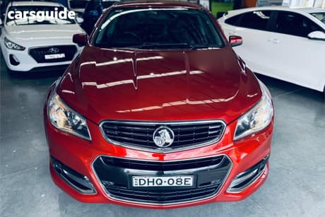 Red 2015 Holden Commodore Sportswagon Sv6 Storm