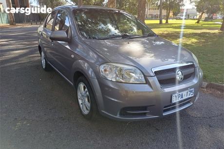 Grey 2011 Holden Barina Sedan