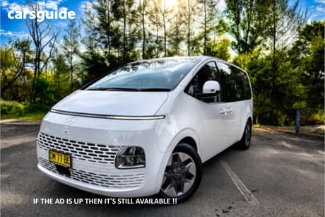 White 2024 Hyundai Staria Wagon