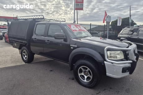 Black 2008 Ford Ranger Dual Cab Pick-up Xl (4X4)