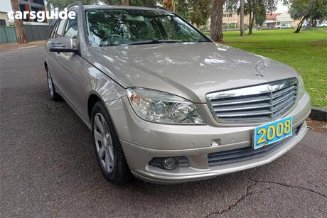 Silver 2008 Mercedes-Benz C220 Wagon Cdi Classic