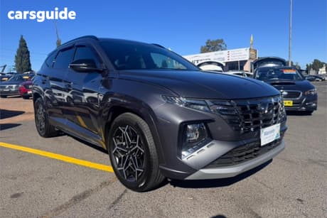 Grey 2022 Hyundai Tucson Wagon Elite N Line (Fwd)