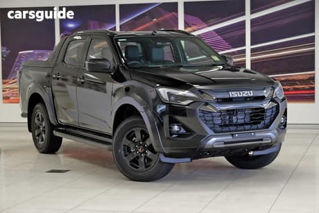 Black 2026 Isuzu D-MAX Crew Cab Utility X-Terrain (4X4)