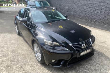 Black 2013 Lexus IS350 Sedan Luxury