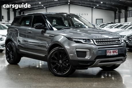 Grey 2016 Land Rover Range Rover Evoque SUV TD4 180 SE 4X4