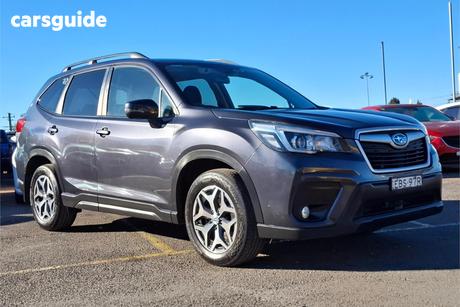 Grey 2019 Subaru Forester Wagon 2.5I (Awd)