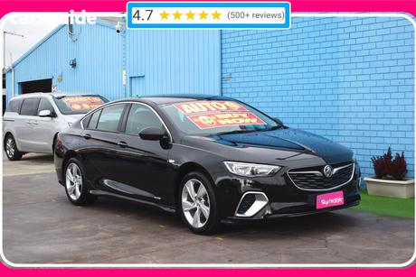 Black 2018 Holden Commodore Sportswagon Rs-V