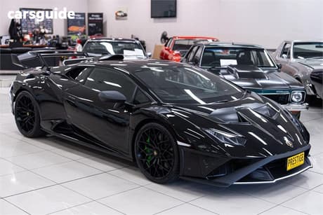 Black 2023 Lamborghini Huracan Coupe STO