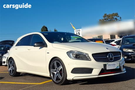 White 2015 Mercedes-Benz A250 Hatchback Sport