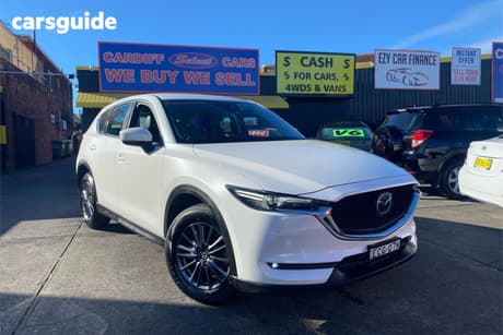White 2018 Mazda CX-5 Wagon Touring (4X4)