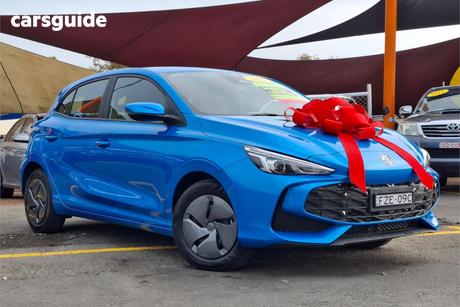 Blue 2025 MG MG3 Hatchback Vibe