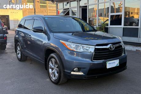 Blue 2014 Toyota Kluger Wagon Gxl (4X4)