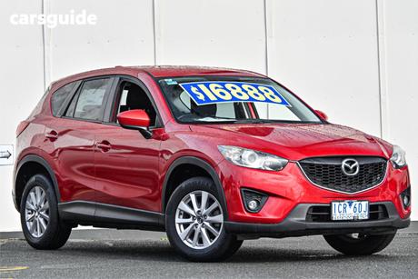 Red 2014 Mazda CX-5 Wagon Maxx Sport (4X4)