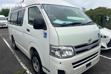 White 2013 Toyota HiAce SUV 4WD HIGH ROOF
