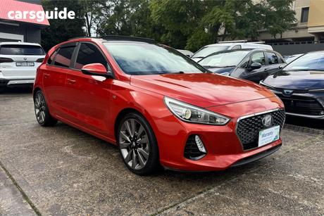 Orange 2017 Hyundai I30 Hatchback Sr