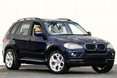 Blue 2007 BMW X5 Wagon 3.0Si