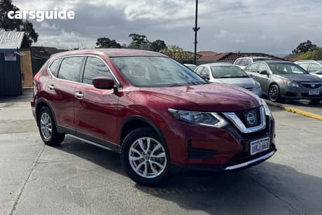 Red 2019 Nissan X-Trail Wagon St 7 Seat (2Wd)