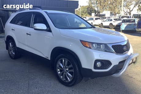 White 2012 Kia Sorento Wagon Sli (4X4)