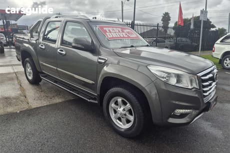 Grey 2019 Great Wall Steed Dual Cab Utility (4X2)