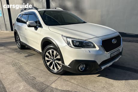 White 2016 Subaru Outback Wagon 2.5I Premium