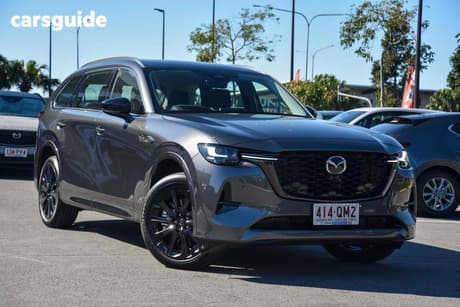 Grey 2026 Mazda CX-80 Wagon G40E Gt