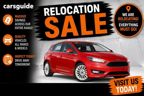 Red 2015 Ford Focus Hatchback Sport