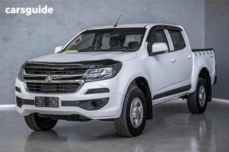 White 2019 Holden Colorado Crew Cab Pickup Ls (4X2)