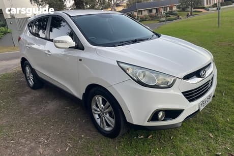 White 2013 Hyundai IX35 Wagon Se (Fwd)