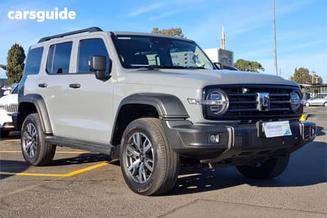 Grey 2023 GWM Tank 300 Wagon Ultra Hybrid