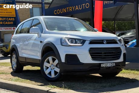 White 2015 Holden Captiva Wagon 7 Ls Active (Fwd)
