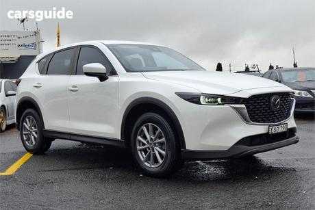 White 2022 Mazda CX-5 Wagon Maxx Sport (Fwd)