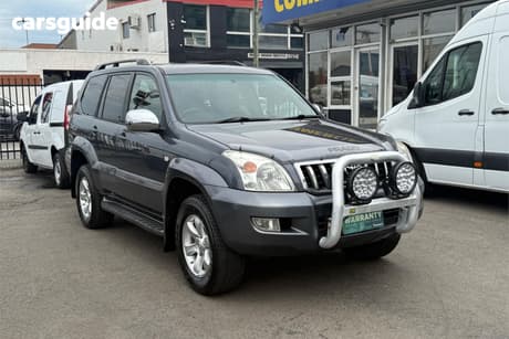 Grey 2004 Toyota Landcruiser Prado Wagon Grande (4X4)
