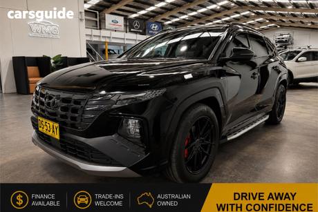 Black 2021 Hyundai Tucson Wagon Highlander N Line (Awd)