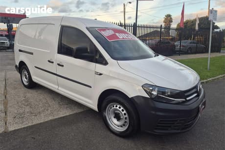White 2020 Volkswagen Caddy Van Maxi Tdi250