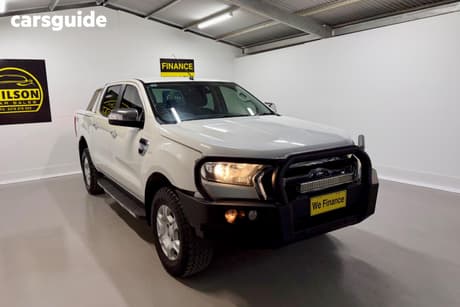 White 2015 Ford Ranger Dual Cab Utility Xlt 3.2 (4X4)