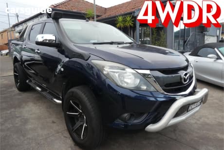 Blue 2015 Mazda BT-50 Dual Cab Utility Xtr (4X4)