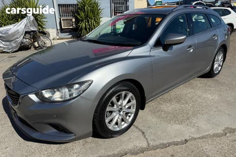 Silver 2012 Mazda 6 Wagon Touring