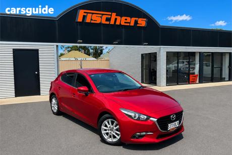Red 2016 Mazda 3 Hatchback Touring