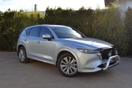 Silver 2022 Mazda CX-5 Wagon Akera (Awd)