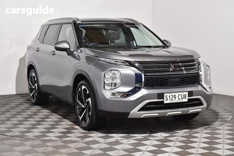 Grey 2023 Mitsubishi Outlander Wagon Aspire 7 Seat (2Wd)